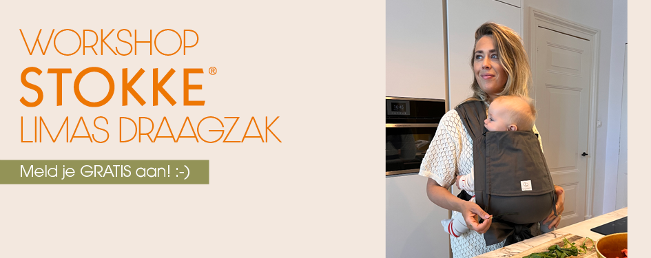 Stokke Limas draagzak workshop in Groningen en Drachten